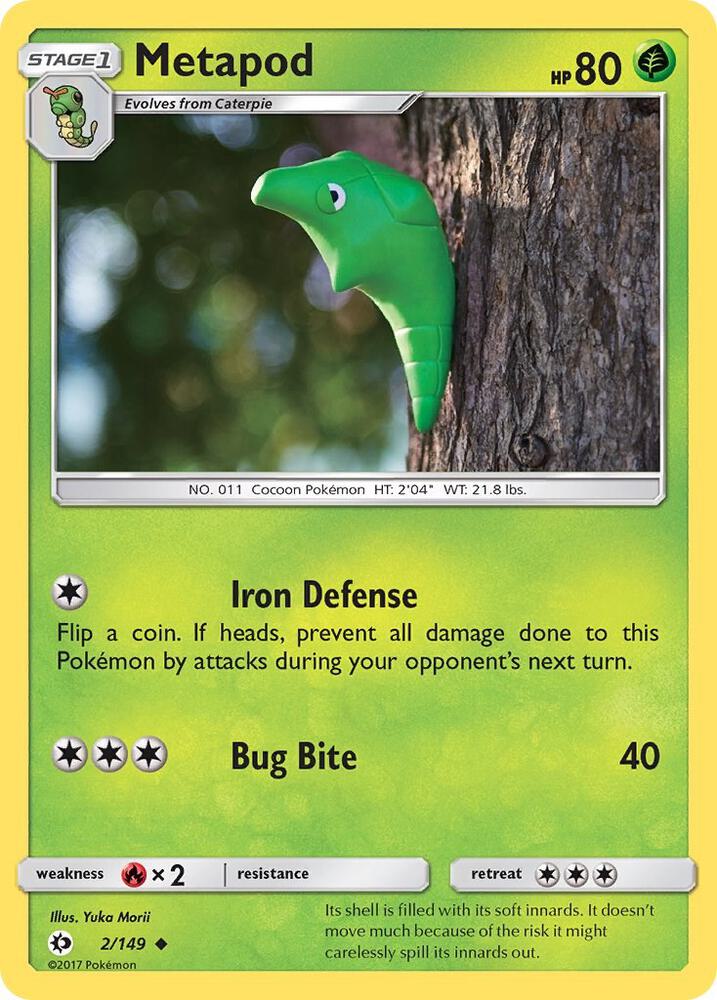 Metapod (SM Base Set)