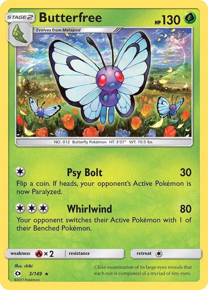 Butterfree (SM Base Set)