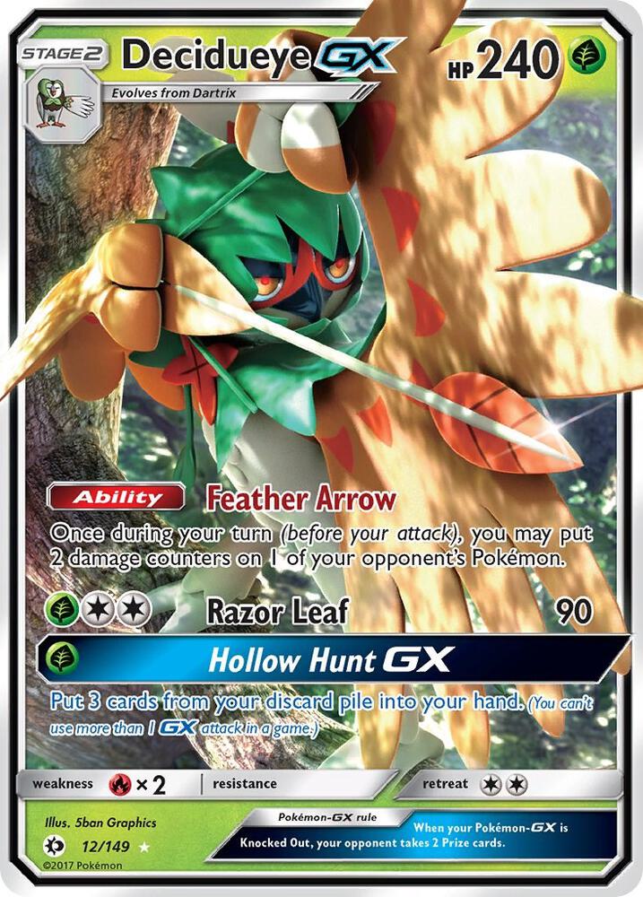 Decidueye GX (SM Base Set)