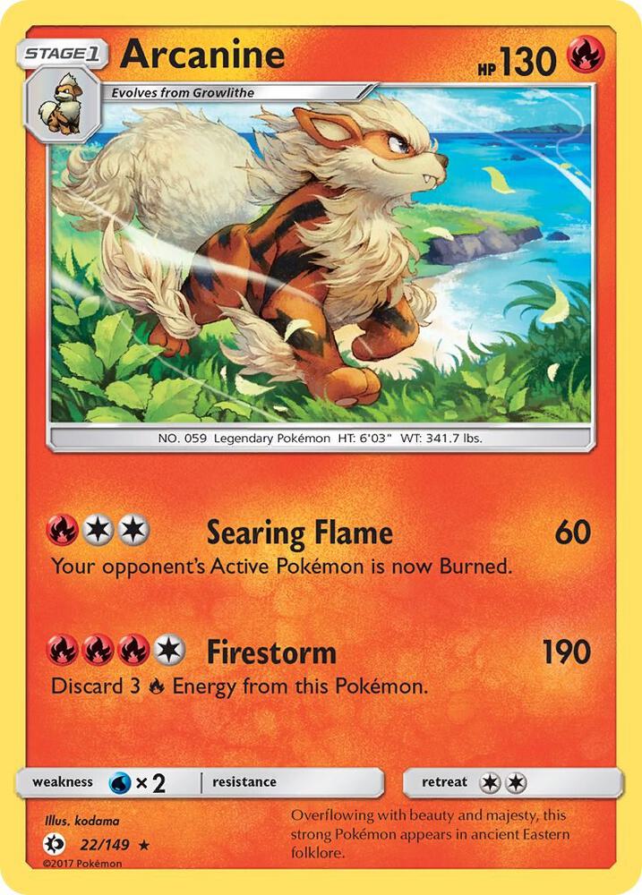 Arcanine (SM Base Set)