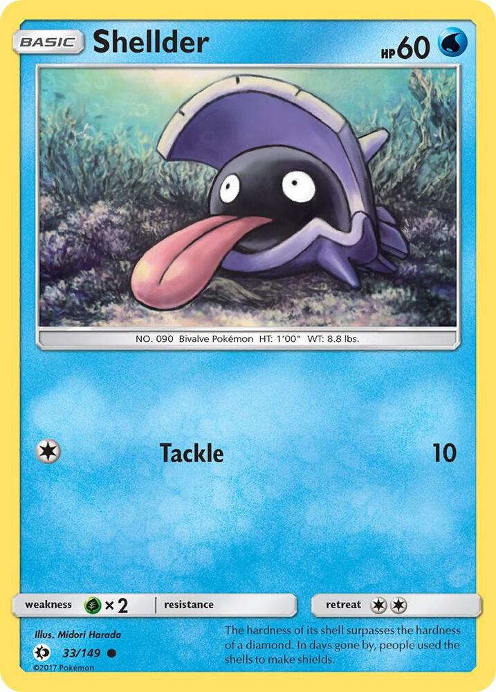 Shellder (SM Base Set)