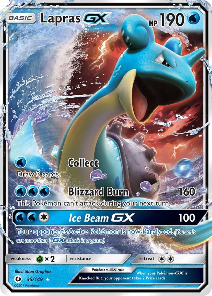 Lapras GX (SM Base Set)