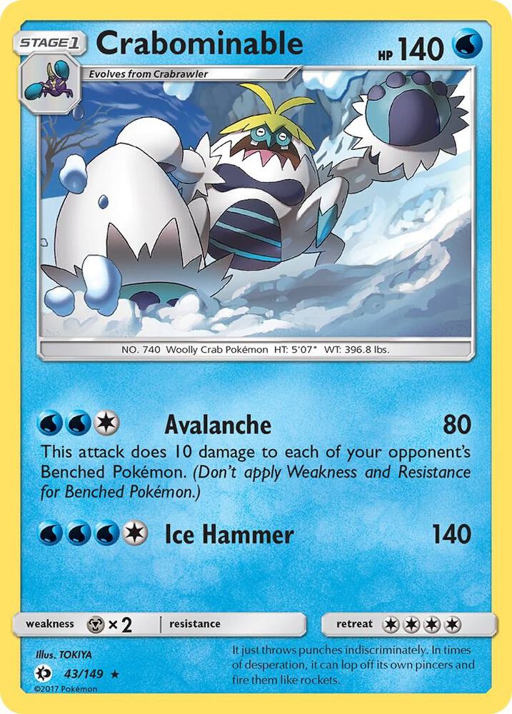 Crabominable (SM Base Set)