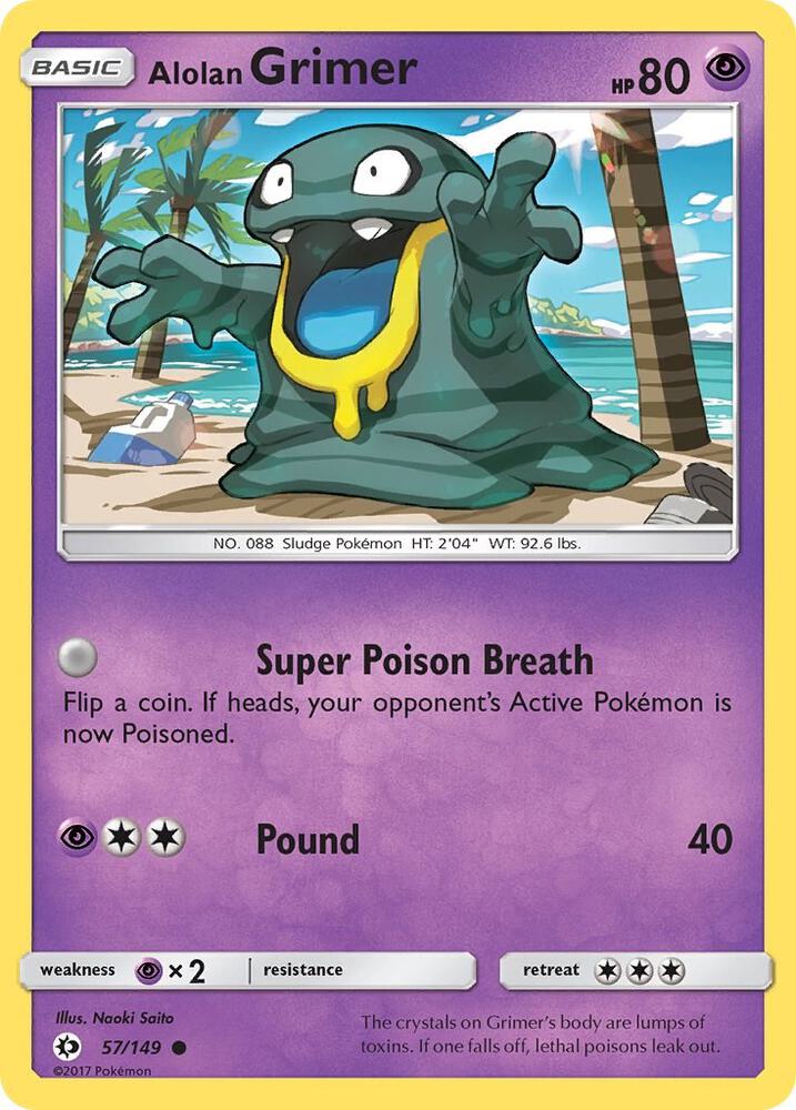 Alolan Grimer (SM Base Set)