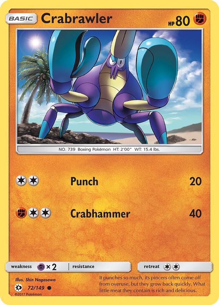 Crabrawler (SM Base Set)