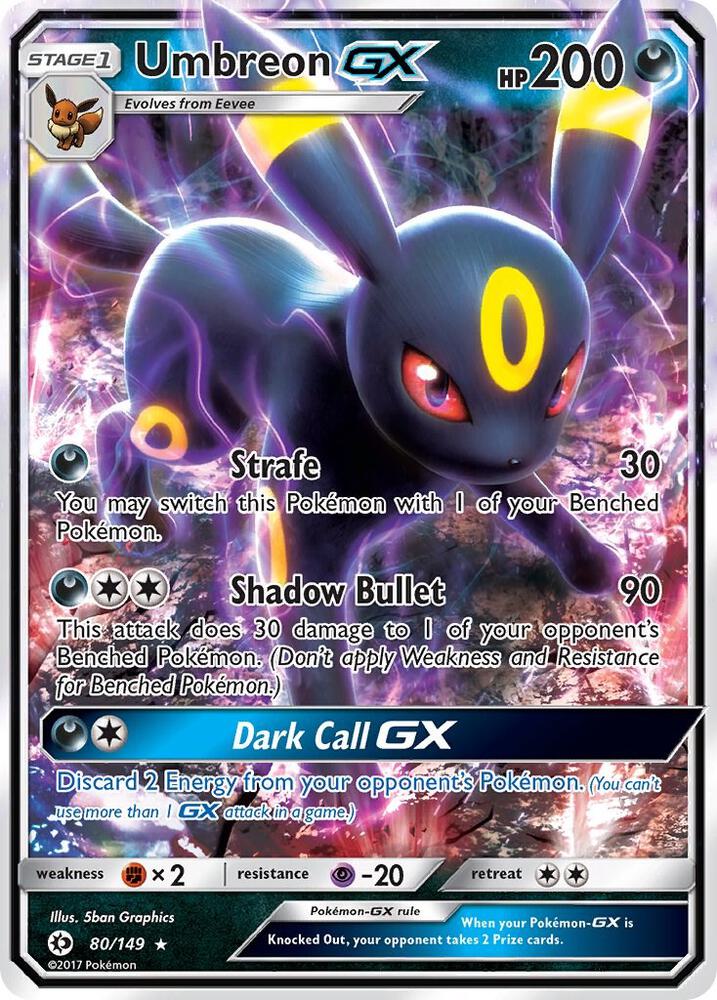 Umbreon GX (SM Base Set)