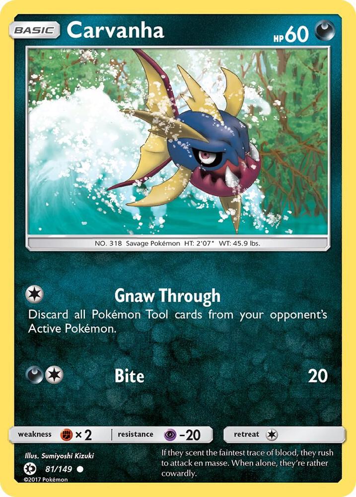 Carvanha (SM Base Set)