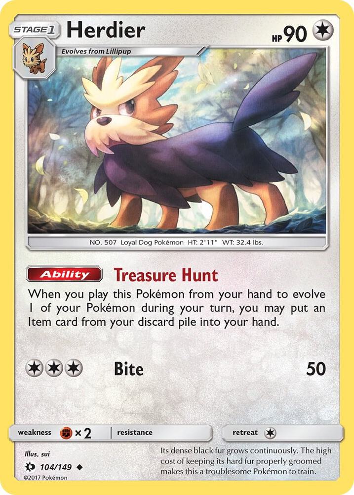 Herdier (SM Base Set)
