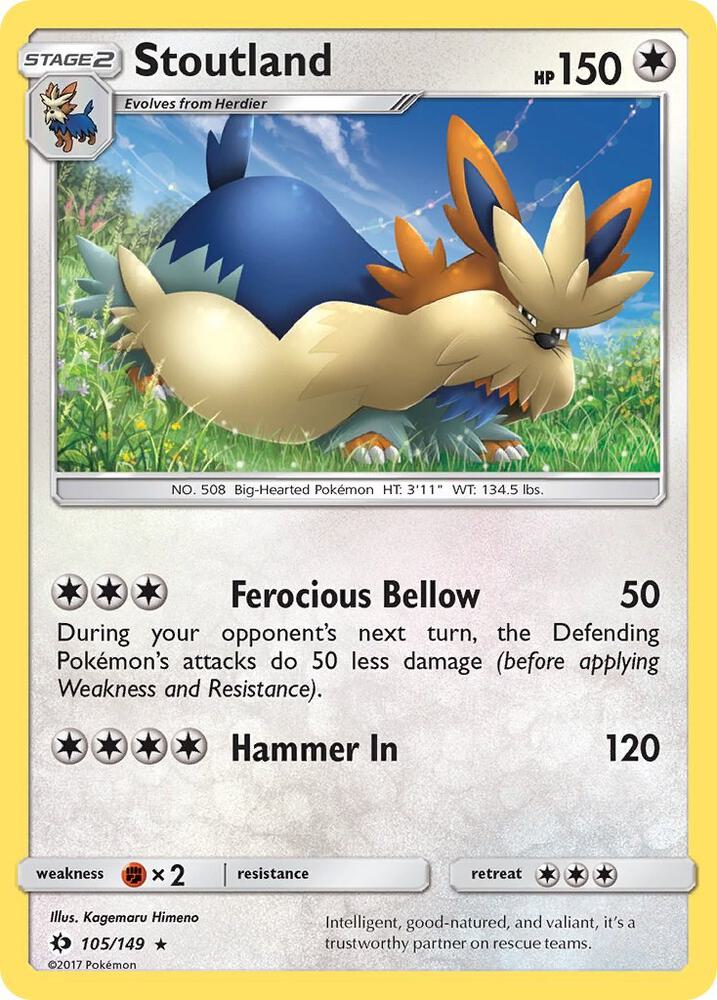 Stoutland (SM Base Set)