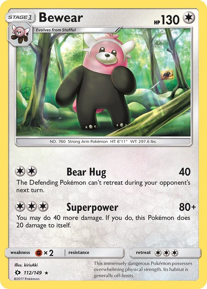 Bewear (SM Base Set)