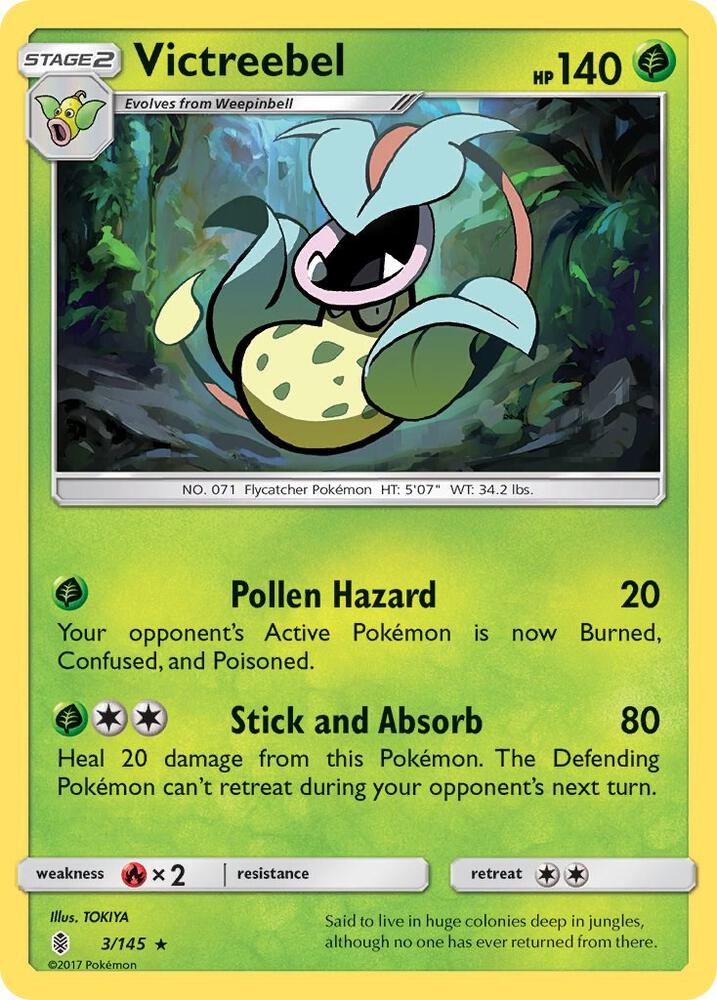 Victreebel (SM - Guardians Rising)
