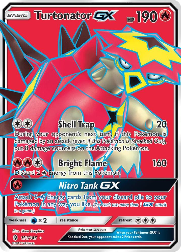 Turtonator GX (Full Art) (SM - Guardians Rising)