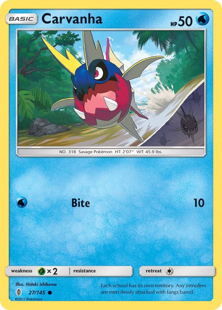 Carvanha (SM - Guardians Rising)