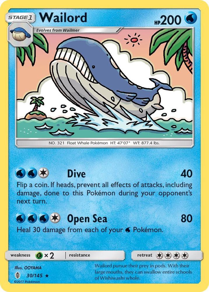 Wailord (SM - Guardians Rising)