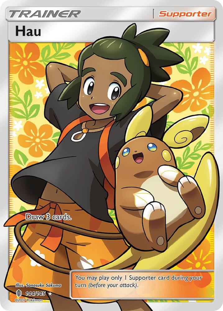 Hau (Full Art) (SM - Guardians Rising)