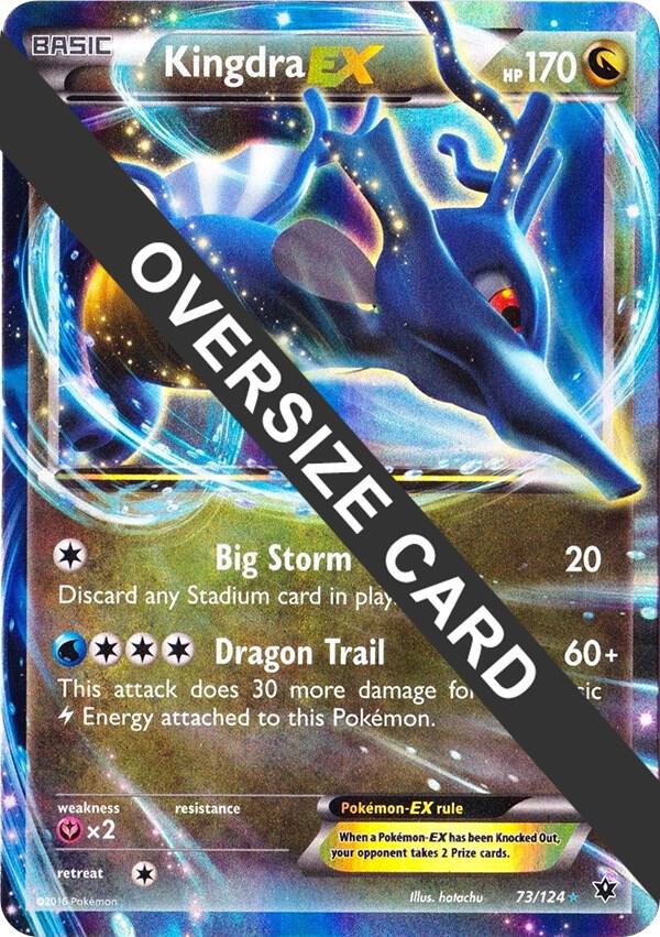 Kingdra EX - 73/124 (Jumbo Cards)
