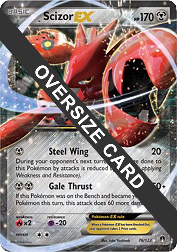Scizor EX - 76/122 (Jumbo Cards)