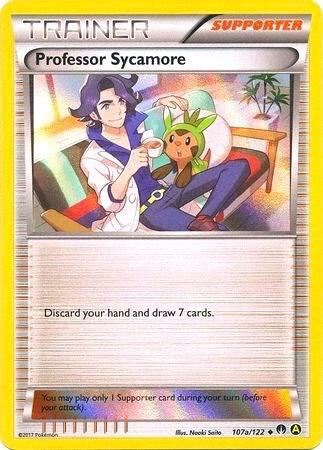 Professor Sycamore - 107a/122 (Holofoil) (Alternate Art Promos)