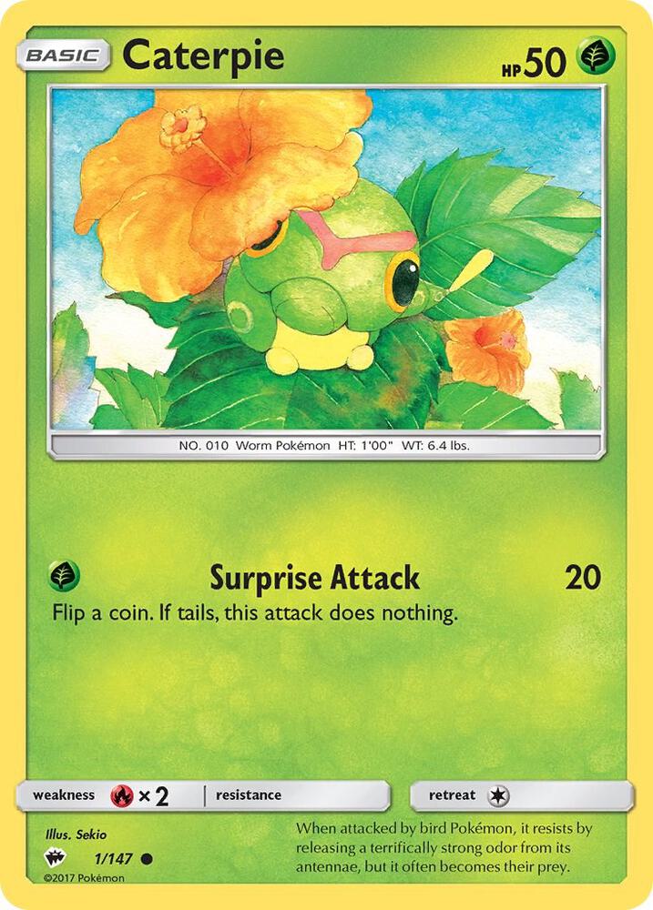 Caterpie (SM - Burning Shadows)