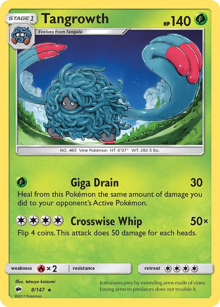 Tangrowth (SM - Burning Shadows)