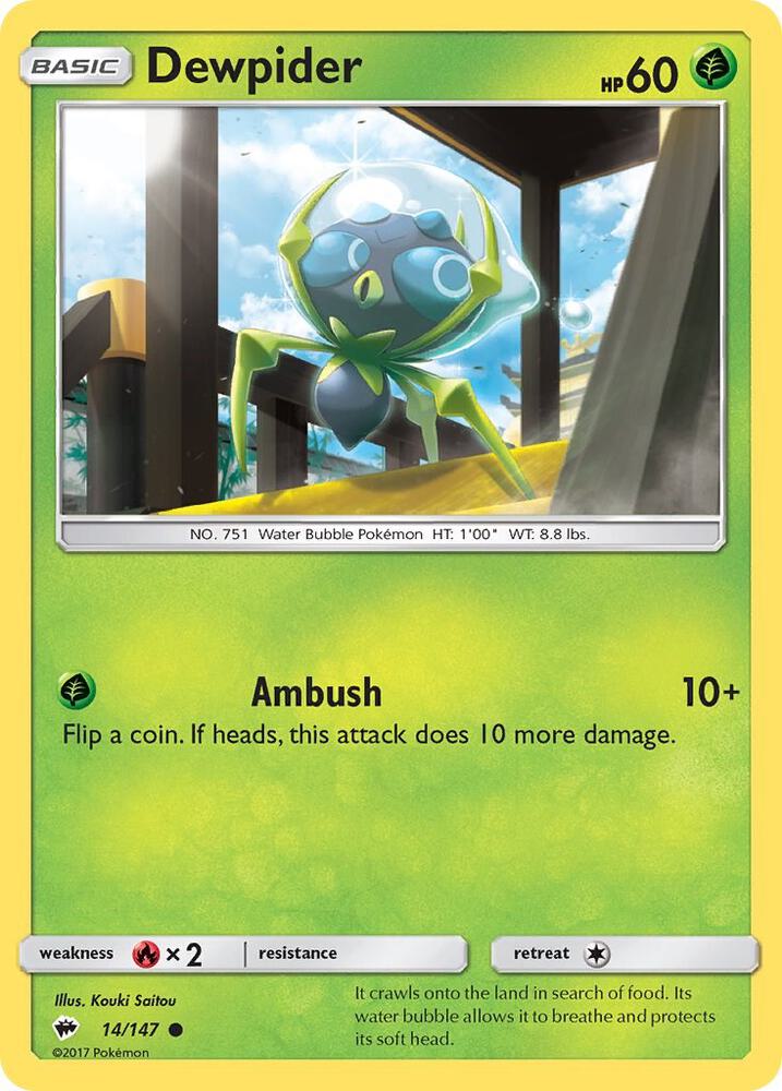 Dewpider (SM - Burning Shadows)