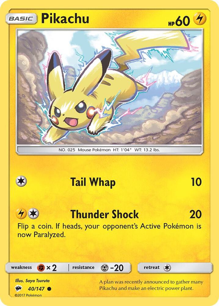 Pikachu (SM - Burning Shadows)