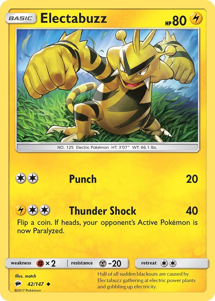 Electabuzz (SM - Burning Shadows)