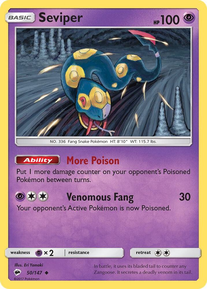Seviper (SM - Burning Shadows)
