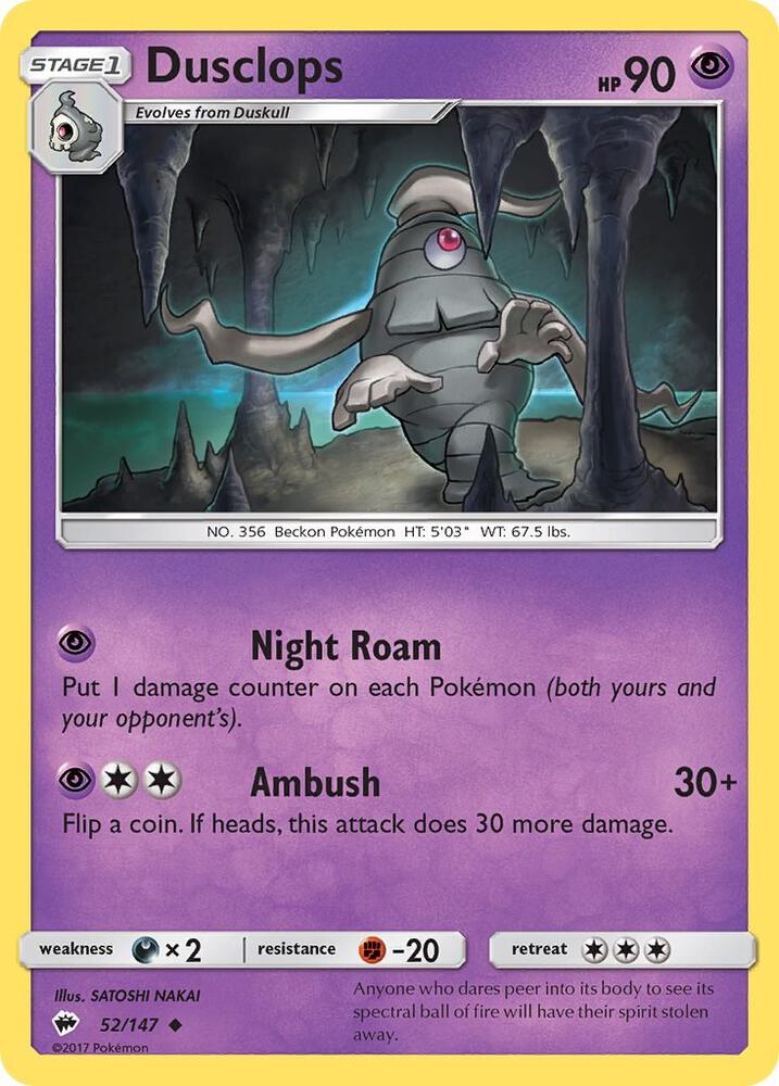 Dusclops (SM - Burning Shadows)