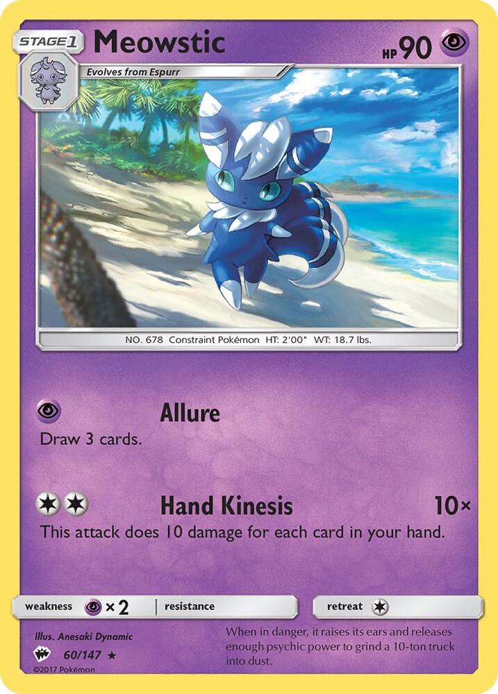 Meowstic (SM - Burning Shadows)