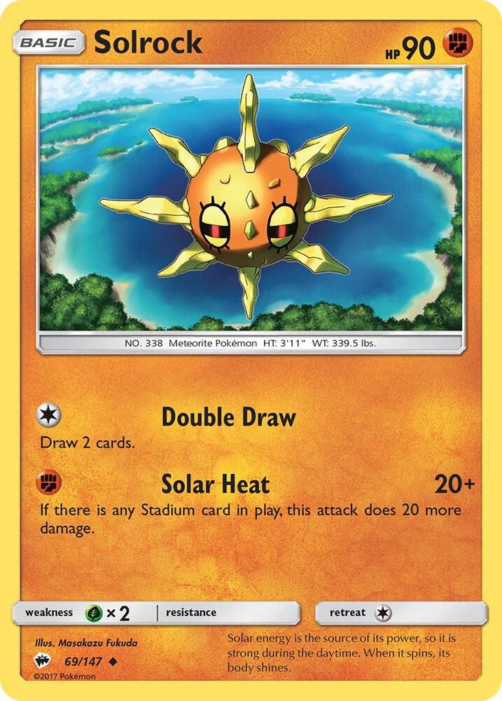 Solrock (SM - Burning Shadows)