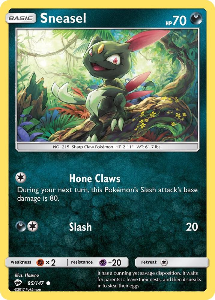 Sneasel (SM - Burning Shadows)