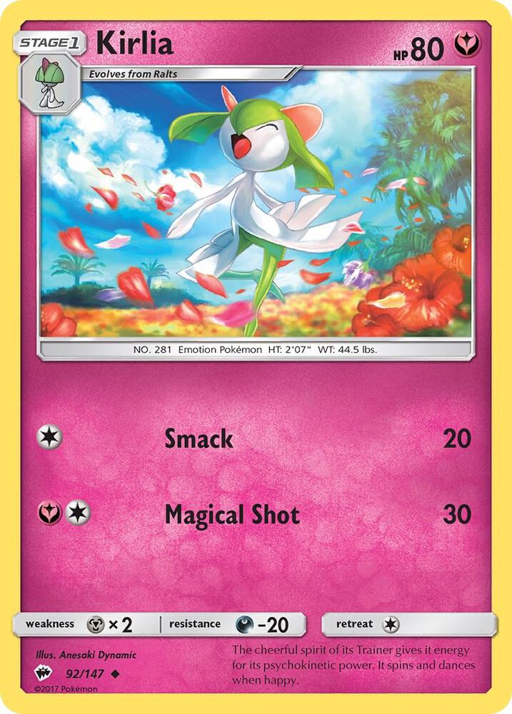 Kirlia (SM - Burning Shadows)