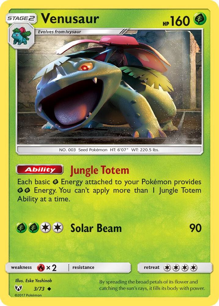 Venusaur (Shining Legends)