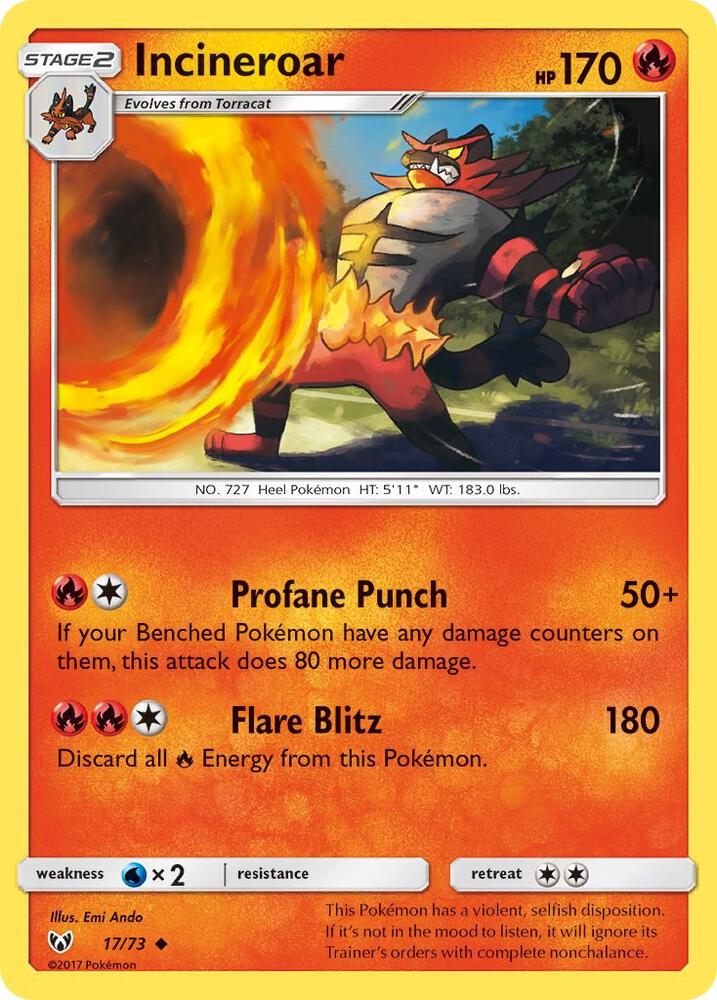 Incineroar (Shining Legends)