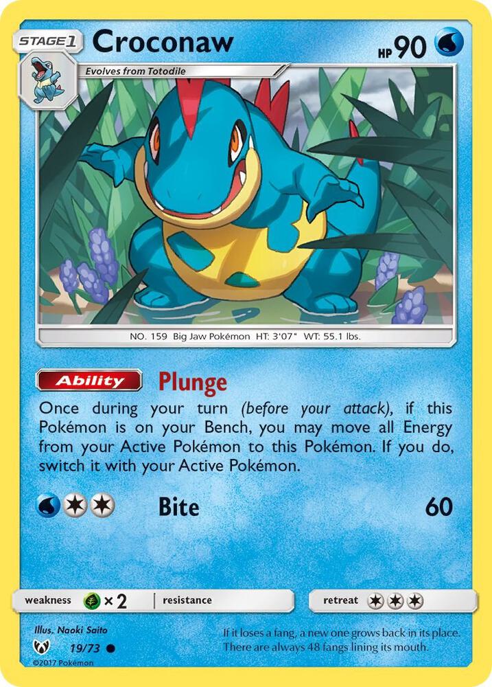 Croconaw (Shining Legends)