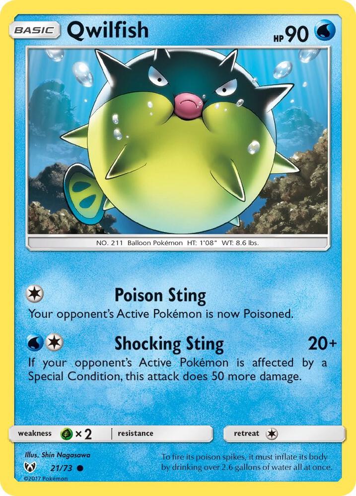 Qwilfish (Shining Legends)