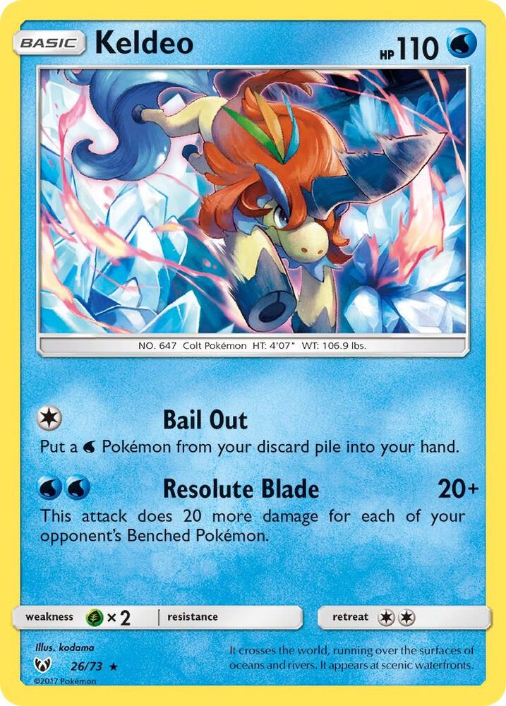 Keldeo (Shining Legends)