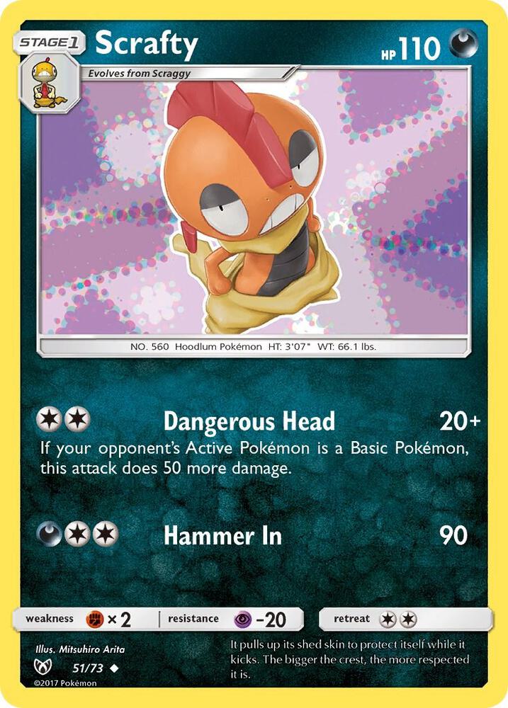 Scrafty (Shining Legends)