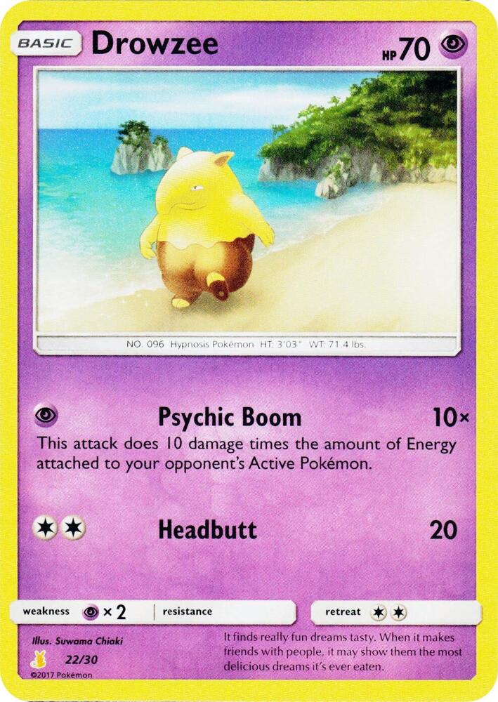 Drowzee (SM Trainer Kit: Lycanroc & Alolan Raichu)