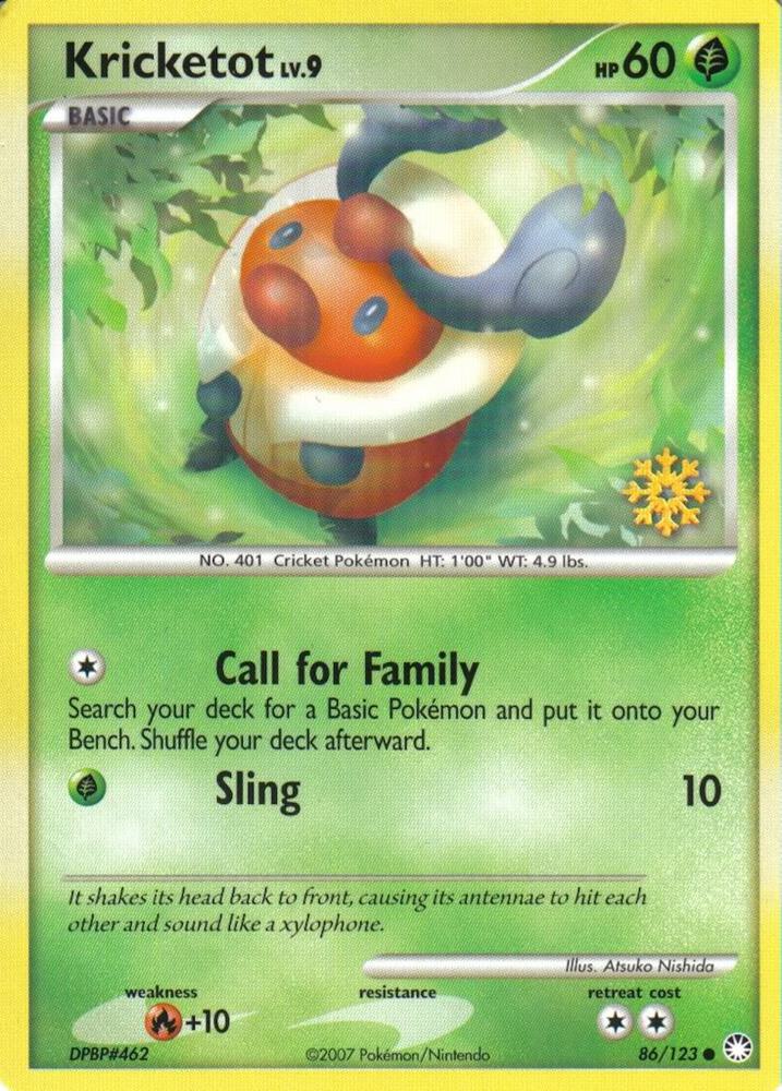 Kricketot - 86/123 (Countdown Calendar Promos)