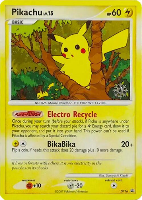 Pikachu - DP16 (Countdown Calendar Promos)