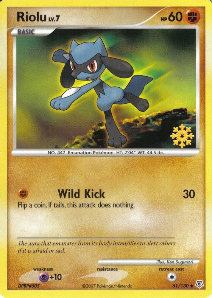 Riolu - 61/130 (Countdown Calendar Promos)