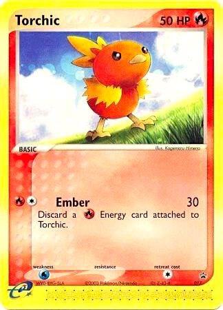 Torchic - 017 (Target Promo) (Nintendo Promos)