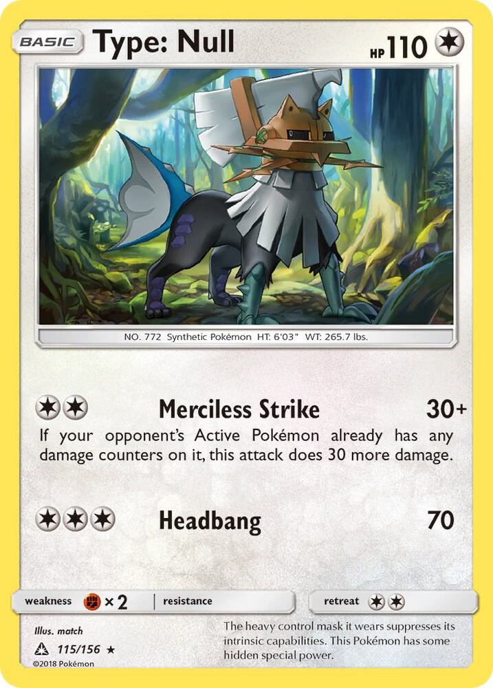 Type: Null (SM - Ultra Prism)