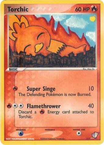 Torchic - 3/5 (Kids WB Promos)