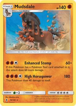 Mudsdale - 76/145 (Prerelease Kit Exclusive) (Deck Exclusives)