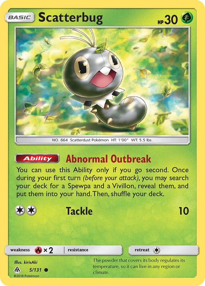 Scatterbug (5) (SM - Forbidden Light)