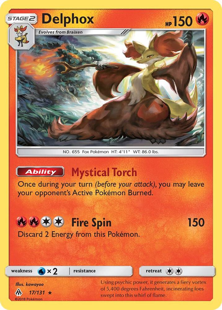 Delphox (SM - Forbidden Light)