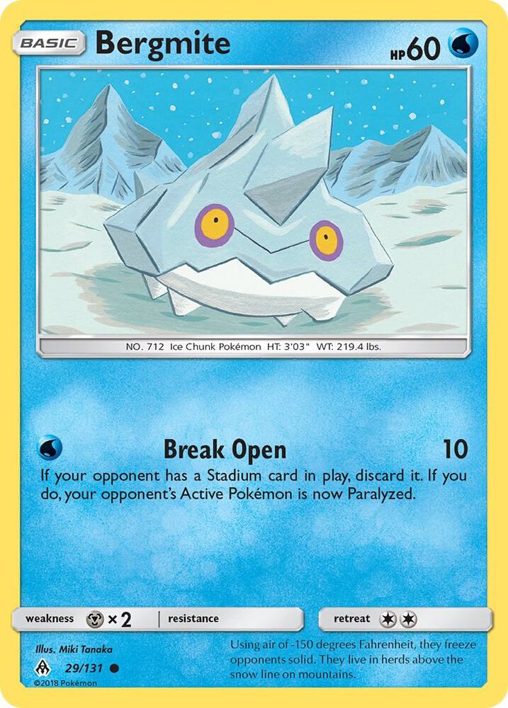 Bergmite (SM - Forbidden Light)